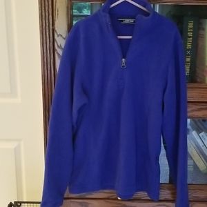 Lands End kids zipper, fleece pullover
